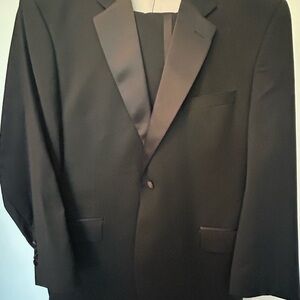 Calvin Klein Black Tuxedo Jacket & Pants